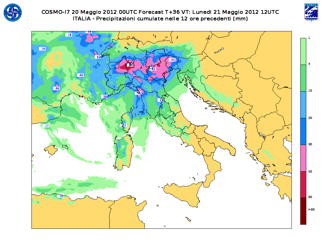 L Allerta Meteo Dell Aeronautica Militare E Le Mappe Cosmo Forti