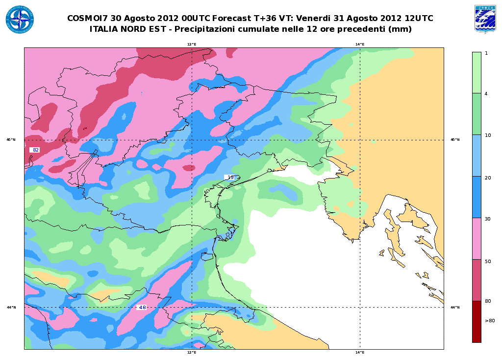 L Allerta Meteo E Le Mappe Dell Aeronautica Militare Per Le Prossime