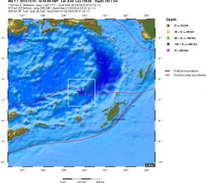 Forte Terremoto Di Magnitudo Nell Arcipelago Indonesiano