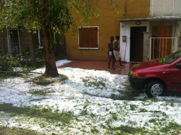 Tutte Le Incredibili Foto Della Super Grandinata Di Sabato Mattina In