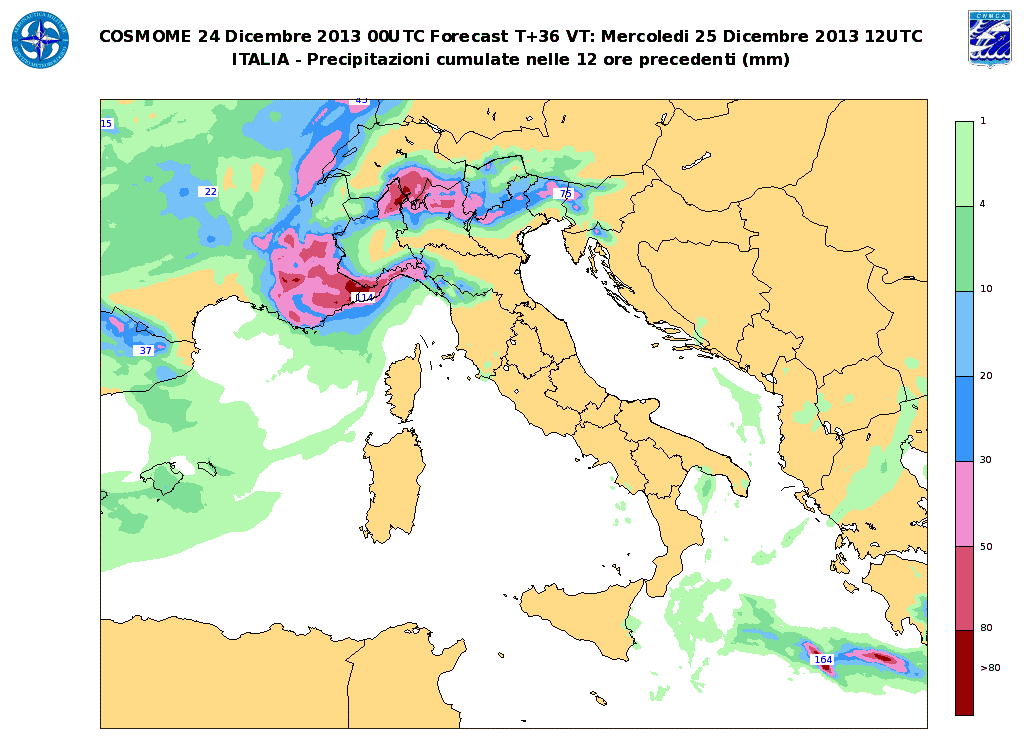 Allerta Meteo: Previsioni E Mappe Dell'aeronautica Militare Per Oggi E ...