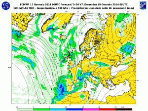 arrivano prossimi meteo bollettino militare freddo mappe previsioni aeronautica