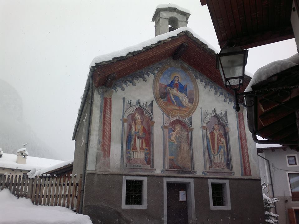 Lo Straordinario Spettacolo Della Neve Di Pasqua In Valle D Aosta 15cm