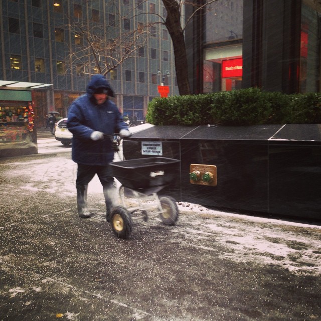 Meteo New York La Tempesta Di Neve Appena Iniziata Con C Non