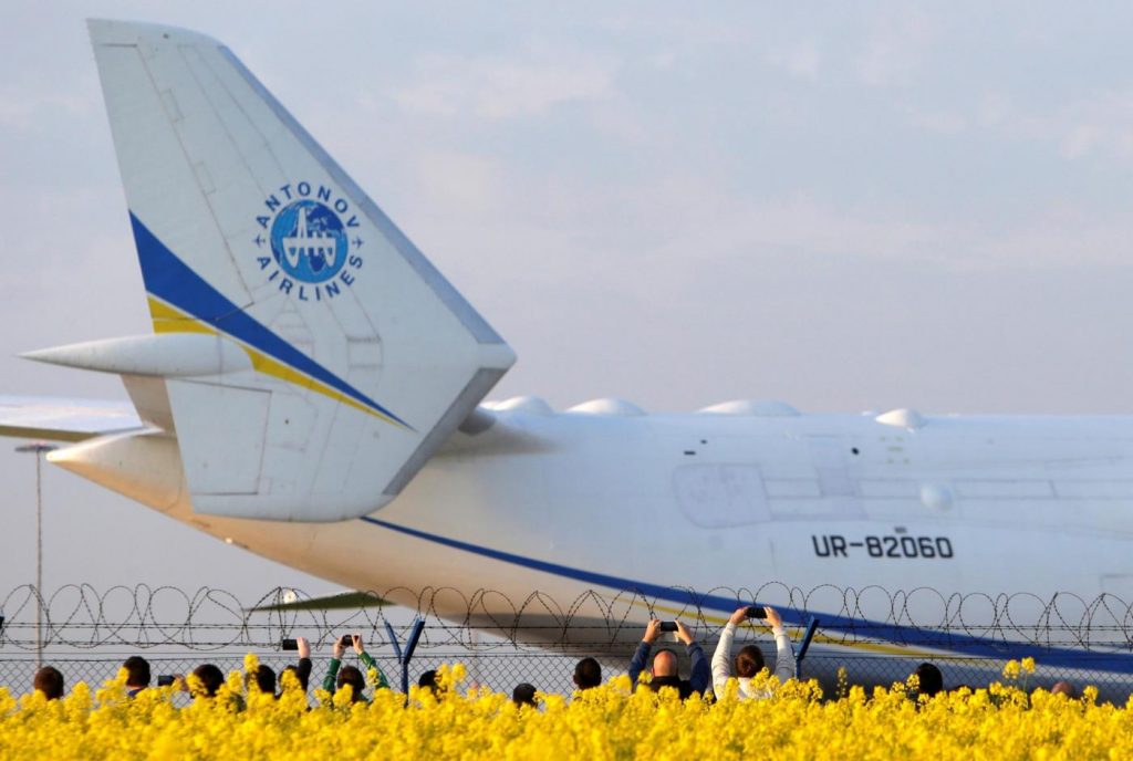 Praga Il Primo Viaggio Dell Antonov An Mriya L Aereo Pi Grande