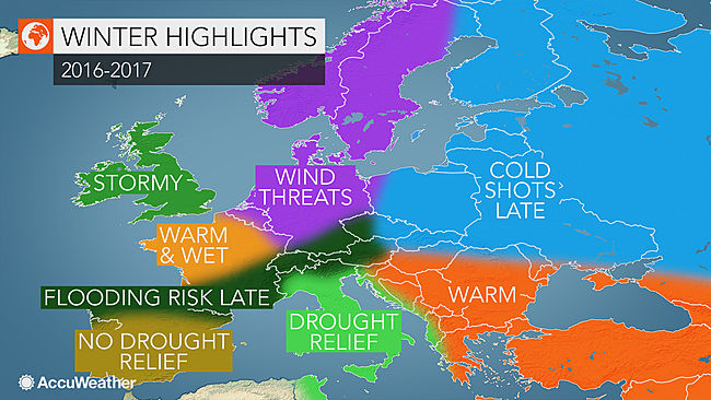 Previsioni Meteo Inverno 2016 2017 Ecco La Tendenza Di AccuWeather In