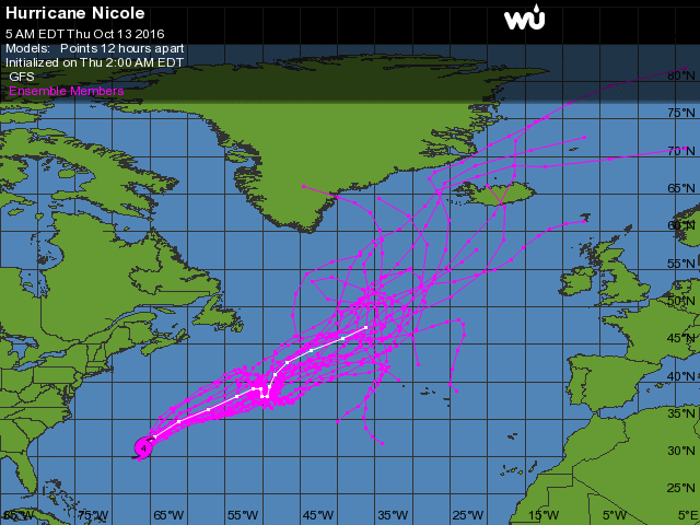 L Uragano Nicole Diventa Un Mostro Di Categoria Sulle Bermuda Poi