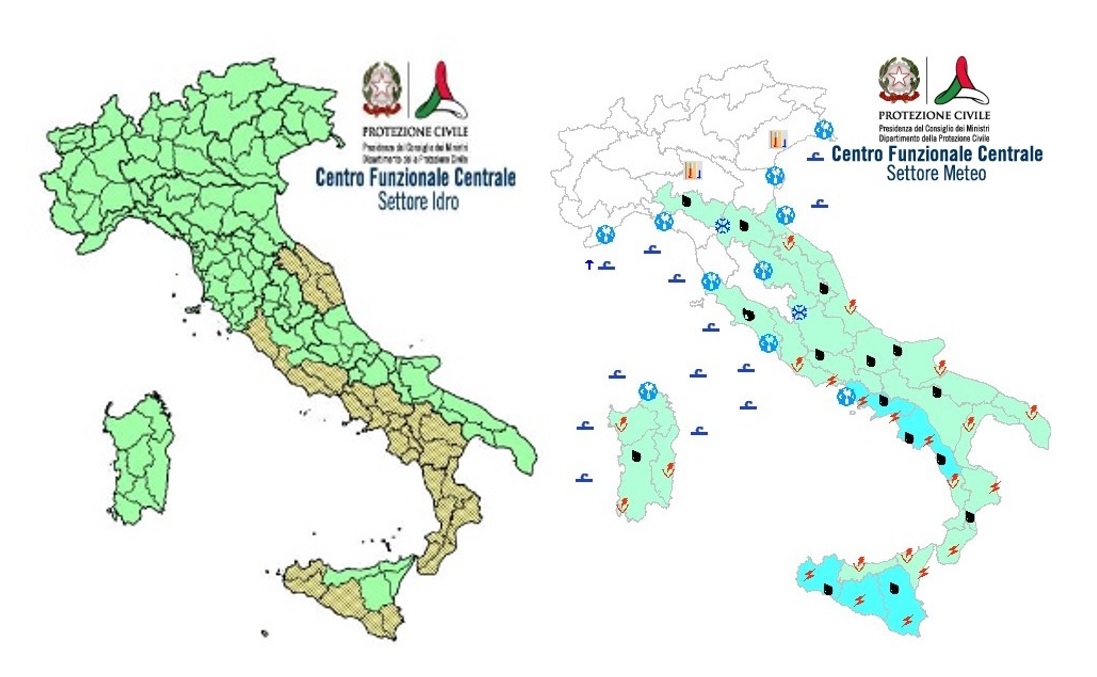 Allerta Meteo Avviso Della Protezione Civile Temporali E Venti Forti