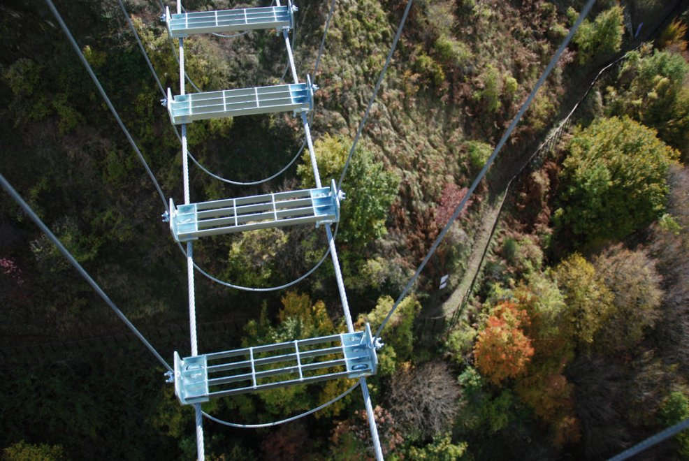 Ponte Alla Luna In Basilicata Il Ponte Tibetano Pi Spettacolare D