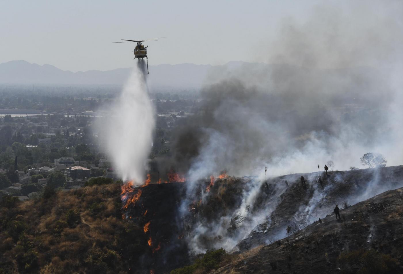 California Incendi Nell Area Di Los Angeles GALLERY