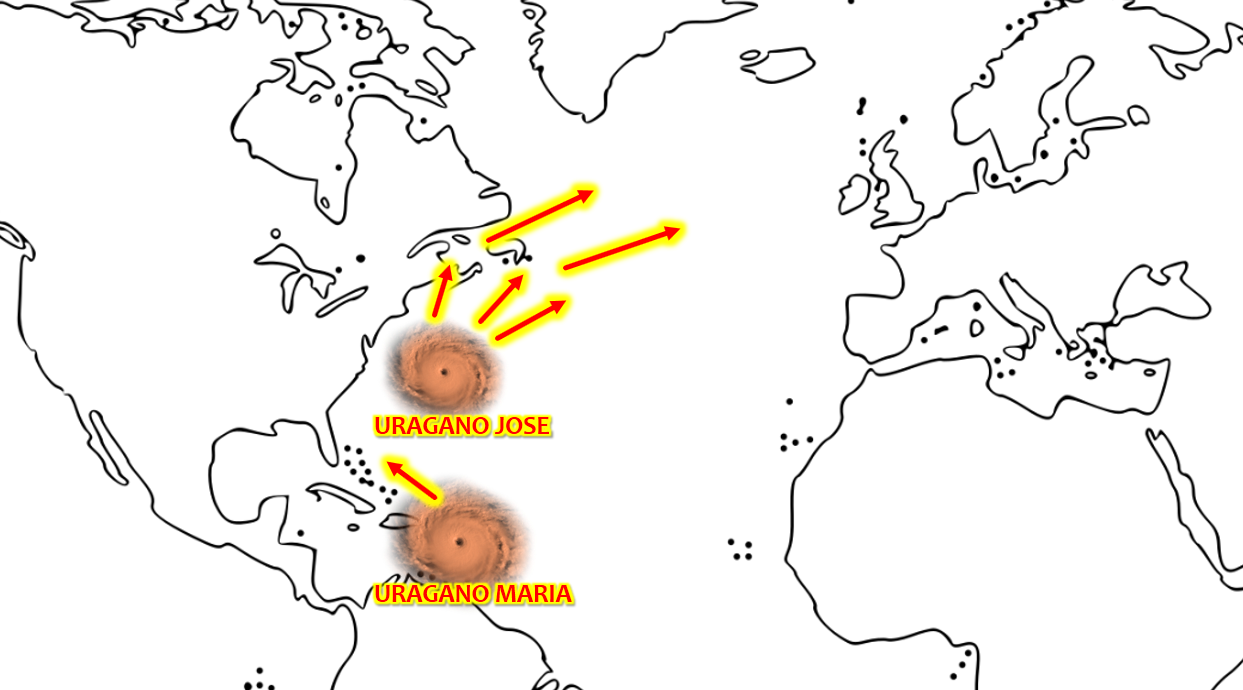 Allerta Meteo Atlantico Furioso Gli Uragani Jose E Maria Fanno