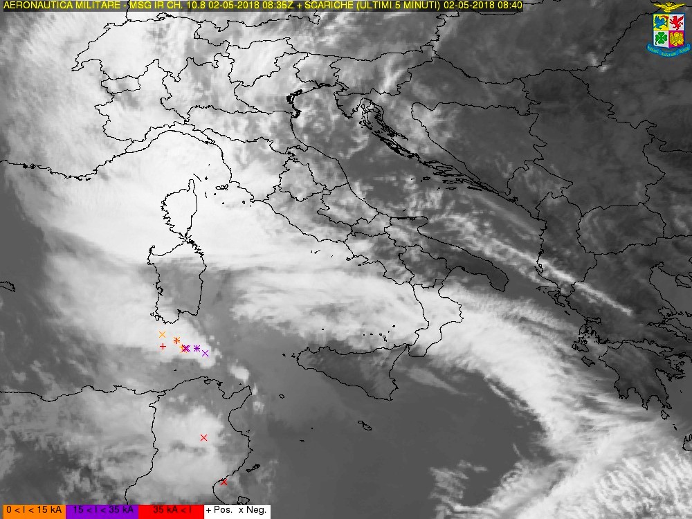 Allerta Meteo Per Il Ciclone Afro Mediterraneo Che Risale Dal Canale Di