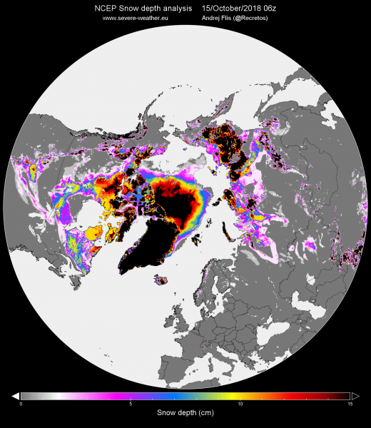 Previsioni Meteo Copertura Nevosa Record In Nord America Ma L Eurasia