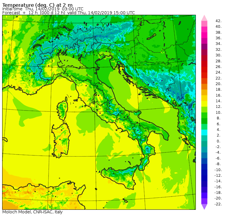 Le Previsioni Meteo Di San Valentino E L Anticiclone Che Spacca L