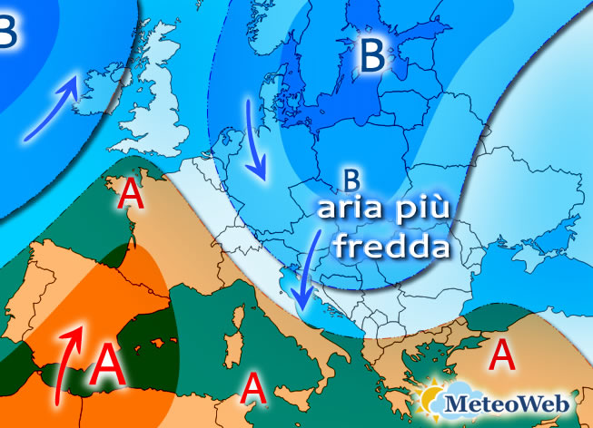 Previsioni Meteo Per La 3ª Decade Di Febbraio Possibile Cambio Di Circolazione Tempo Piu Freddo E Instabile Sull Italia