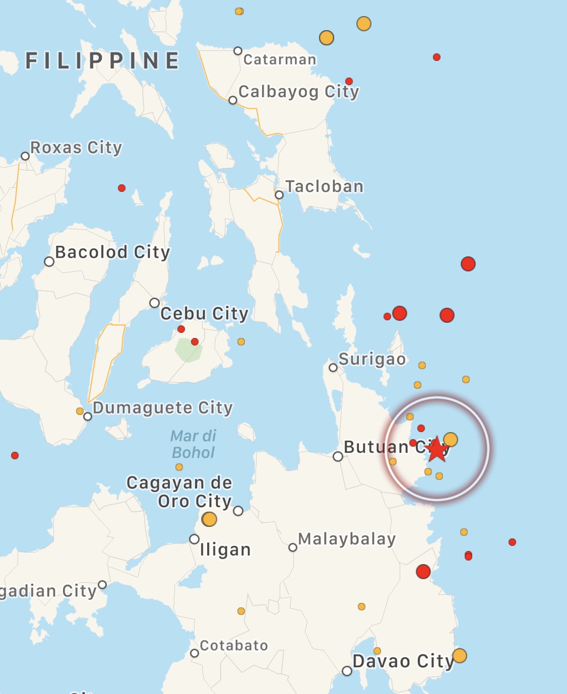 Terremoto Forte Scossa Nella Costa Delle Filippine Mappe E Dettagli