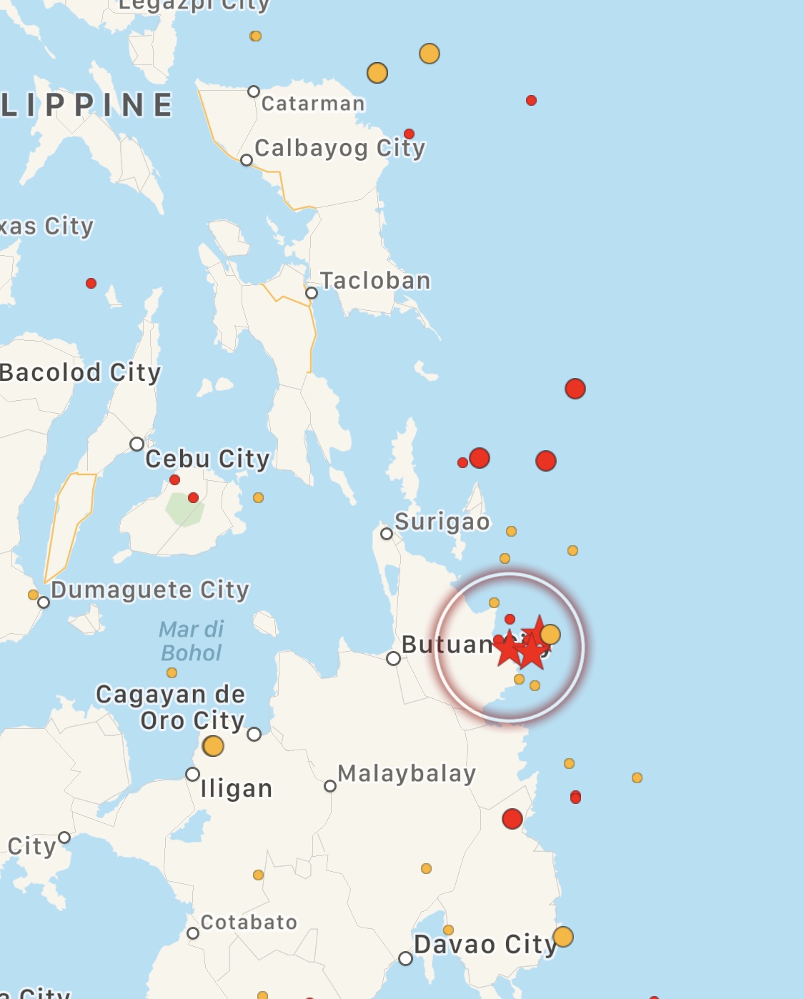 Terremoto Forte Scossa Nella Costa Delle Filippine Mappe E Dettagli