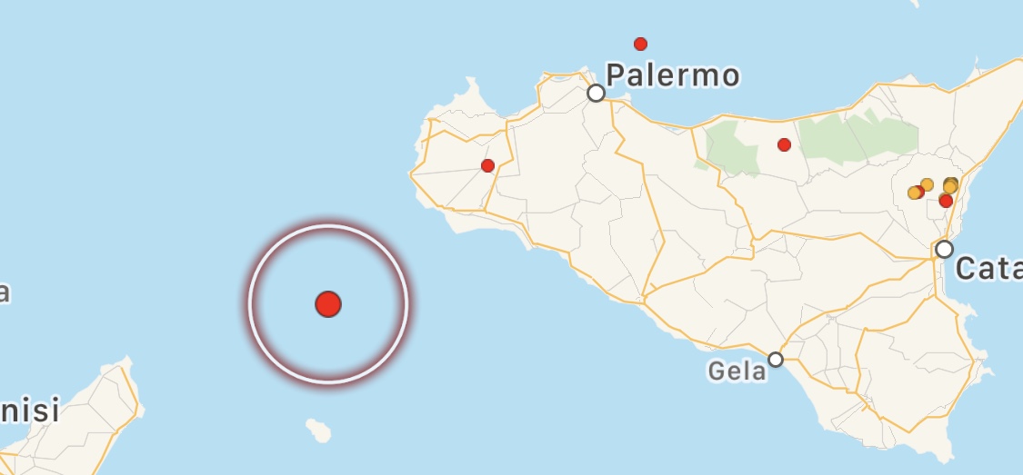 Terremoto Scossa Nel Canale Di Sicilia Mappe E Dati