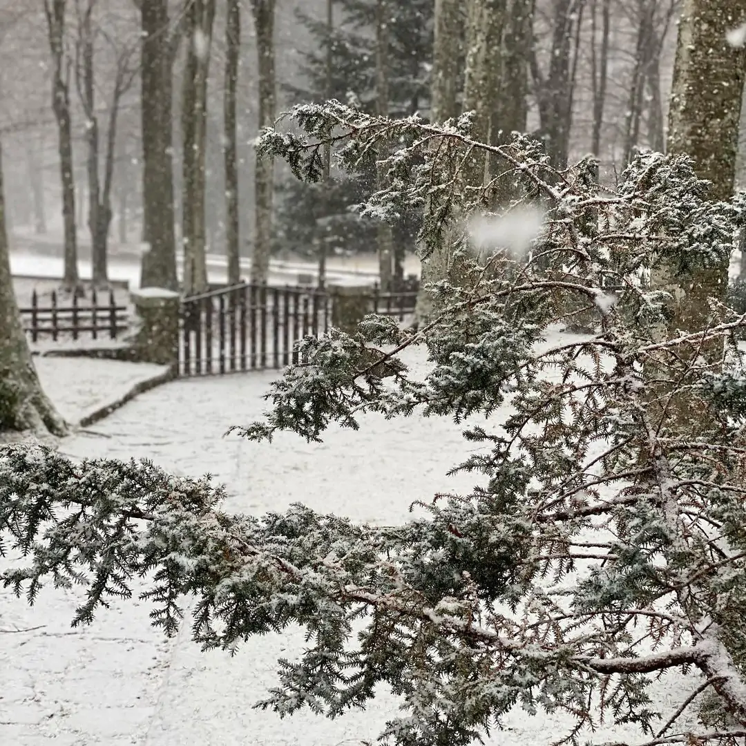 Maltempo Toscana Neve Sui Monti Nel Giorno Di Santo Stefano