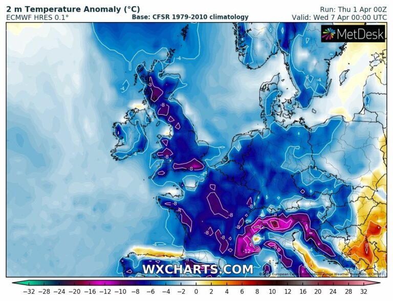 Previsioni Meteo, Forte Ondata Di Freddo In Europa Dal Weekend Di ...