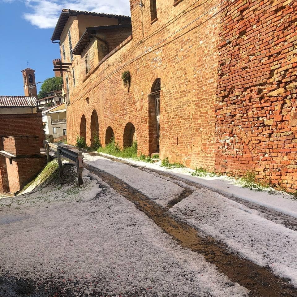 Maltempo Piemonte Violento Temporale Tra Astigiano E Alessandrino