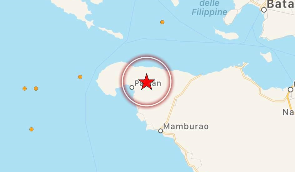 Terremoto Forte Scossa Di Magnitudo Nelle Filippine Mappe E Dati