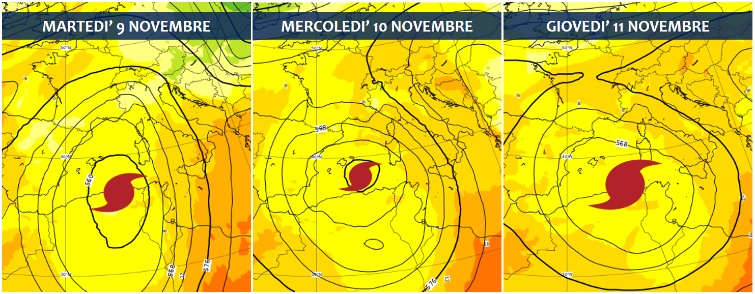 Previsioni Meteo Nuovo Ciclone Mediterraneo Al Sud Sar Una Settimana