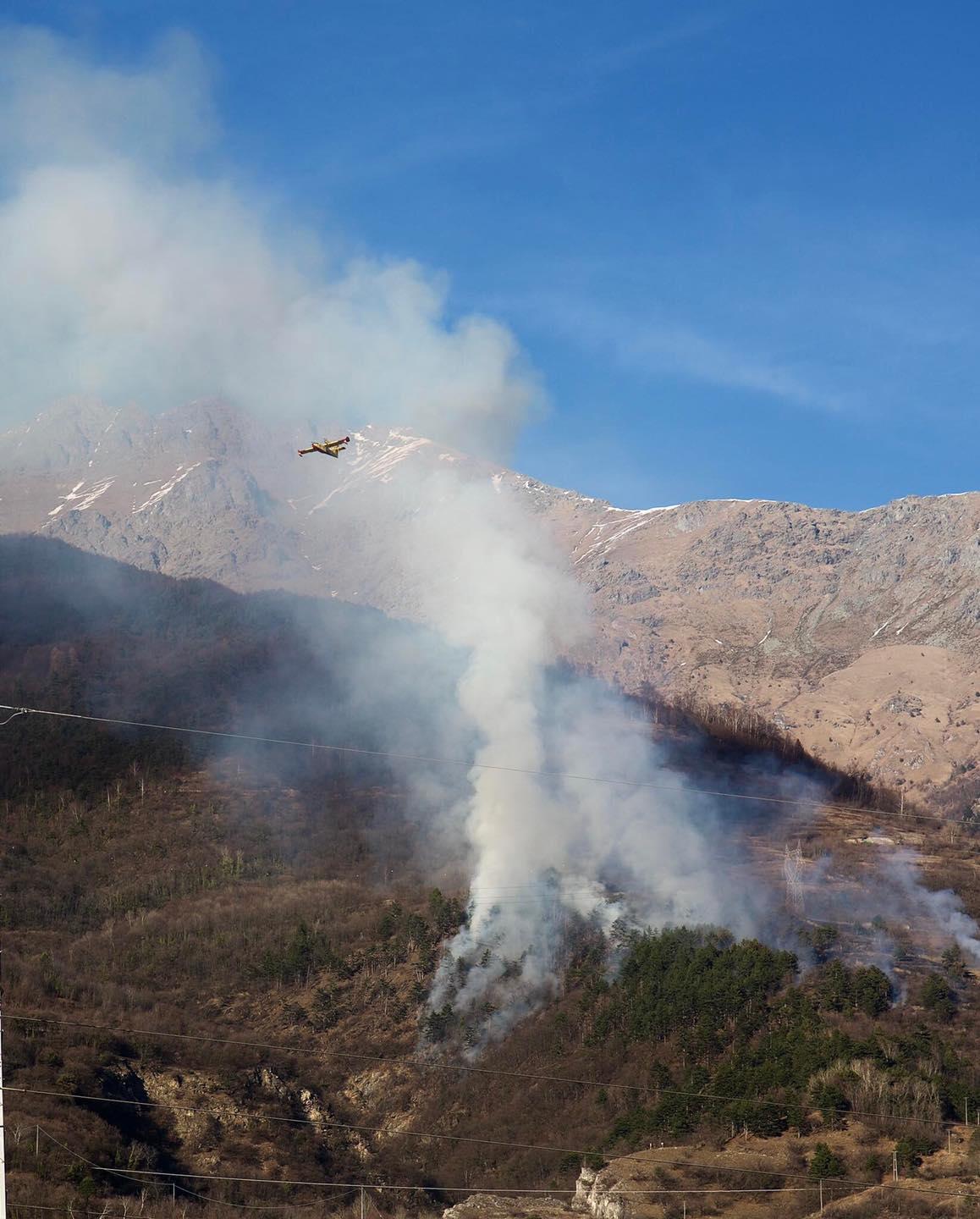 Ancora Incendi In Piemonte Bruciano I Boschi Di Chianocco In Val Susa