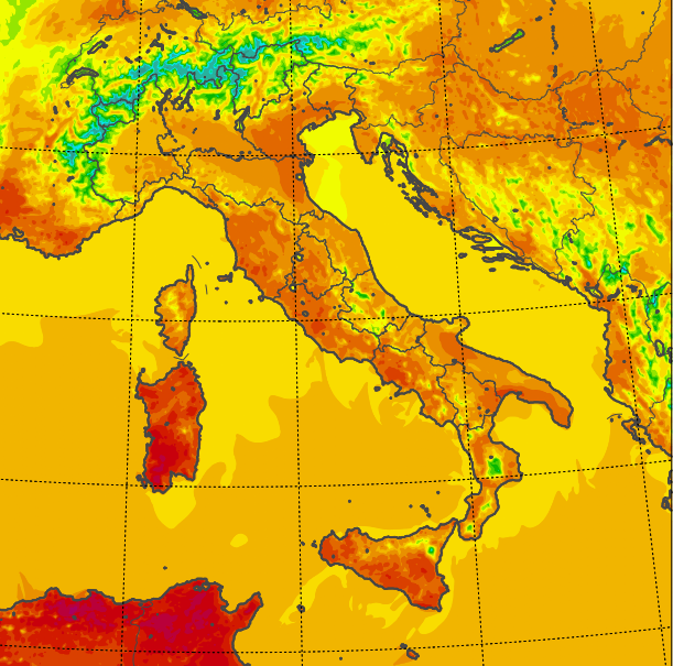 Meteo Le Temperature Massime Di Oggi C A Oristano