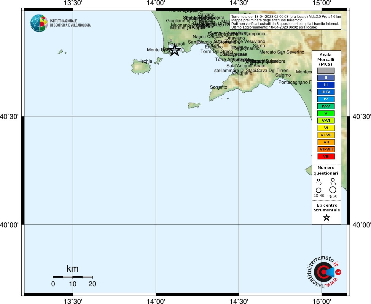 Terremoto Avvertito A Napoli E Pozzuoli Nuovo Sciame Sismico Nei Campi