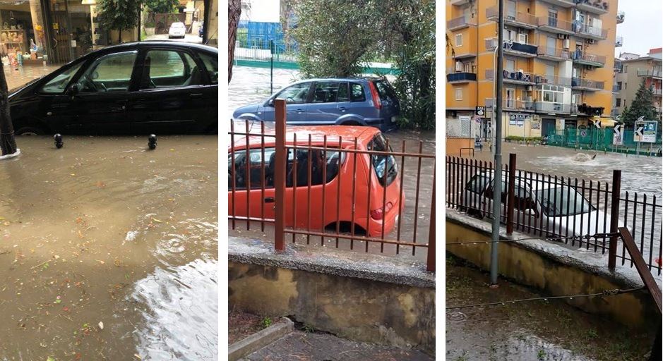 Maltempo Forti Temporali Nel Napoletano Disastrosi Allagamenti A