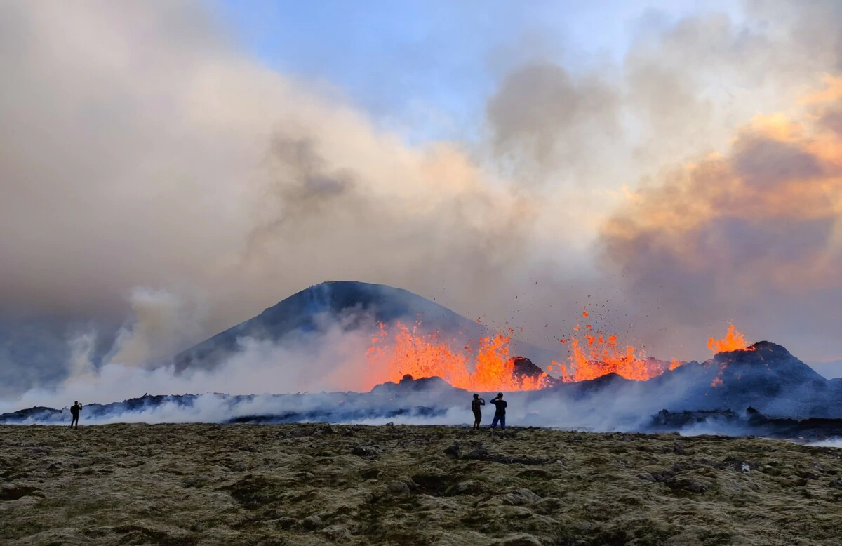 L Eruzione Vulcanica In Islanda Preceduta Da Oltre Terremoti