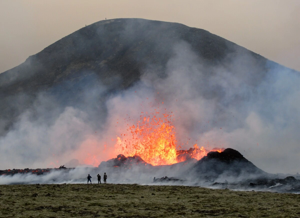 L Eruzione Vulcanica In Islanda Preceduta Da Oltre Terremoti