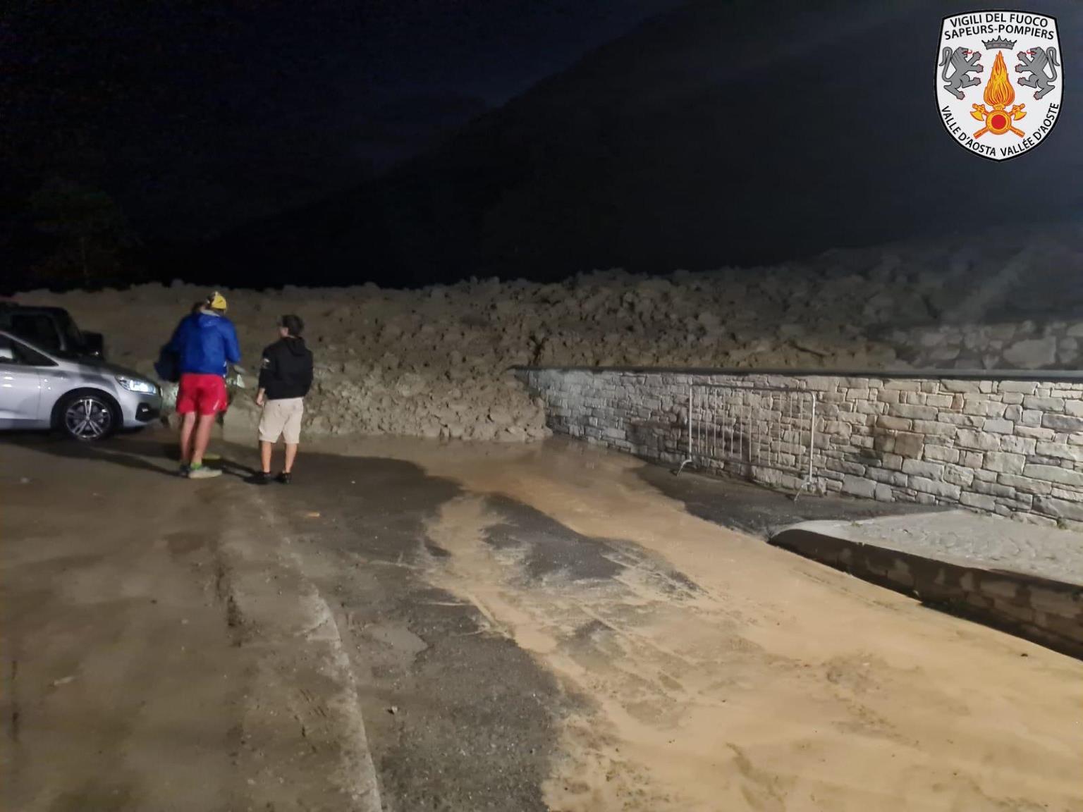 Maltempo Forti Temporali Innescano Due Frane In Valle D Aosta