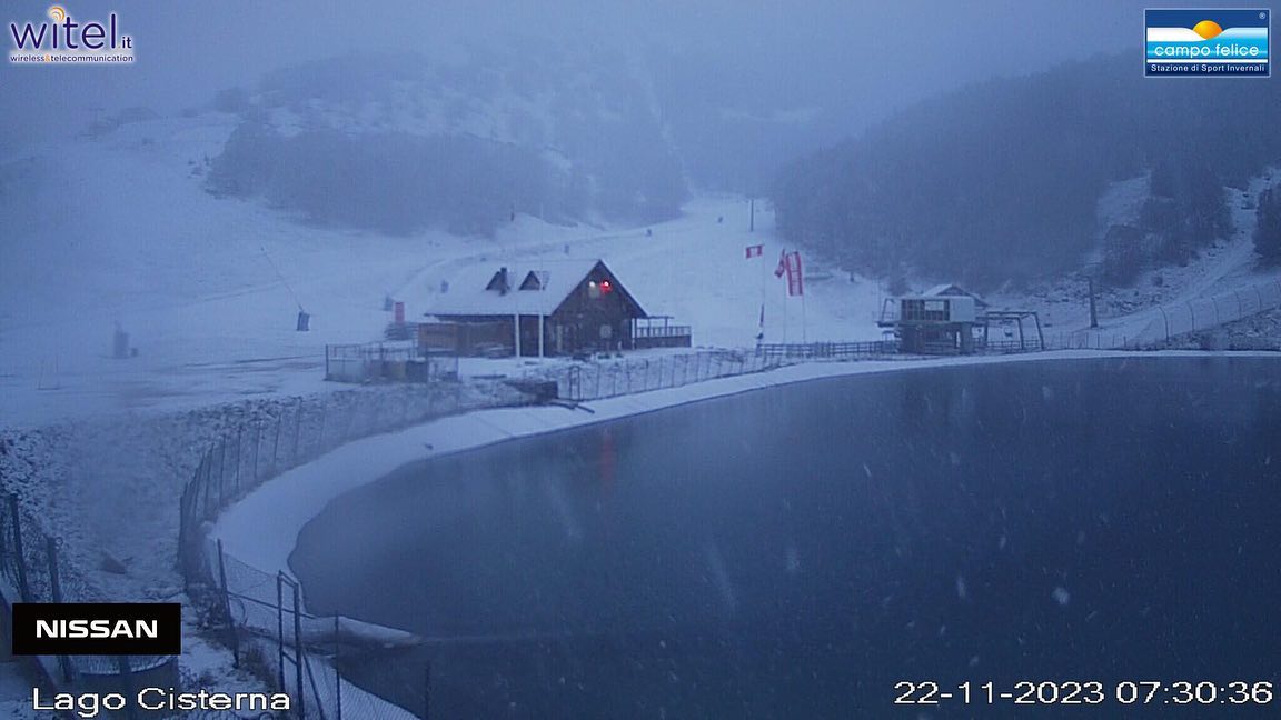 Maltempo E Freddo Torna La Neve Sull Appennino Foto