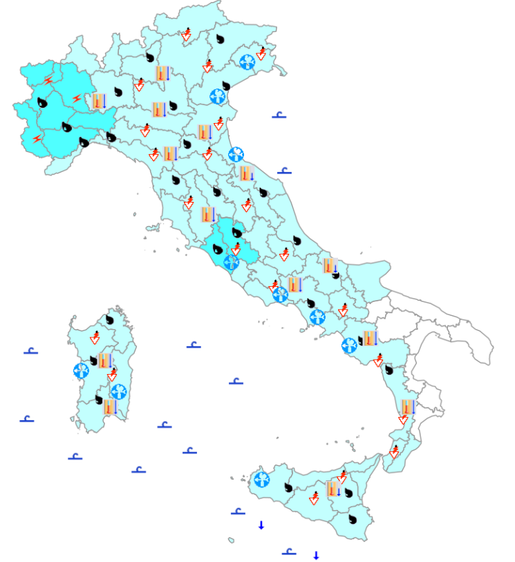 Allerta Meteo Protezione Civile 1 Maggio Con Piogge E Temporali