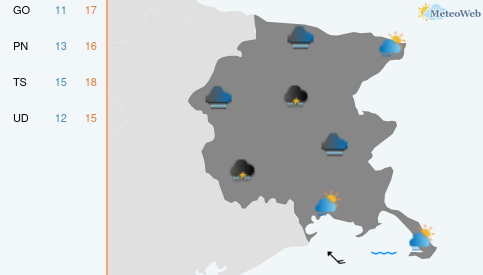 Meteo Friuli Venezia Giulia previsioni allerta e news MeteoWeb