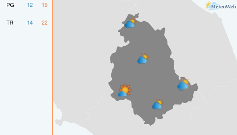 Meteo Umbria previsioni allerta e news MeteoWeb