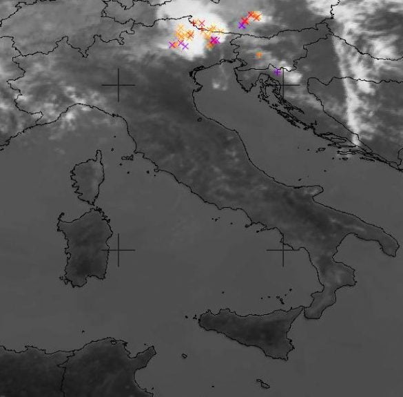 Forti Temporali In Trentino Alto Adige, Veneto E Friuli Venezia Giulia ...