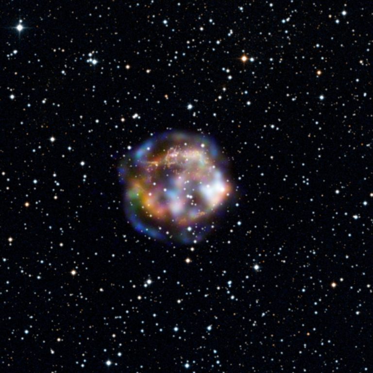 Un Resto Di Supernova Osservato Dal Telescopio Nustar Della Nasa