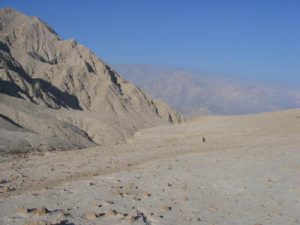 L'arido paesaggio del deserto di Atacama