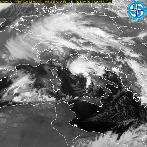 Maltempo, La Scorsa Notte Il Ciclone Mediterraneo Ha Attraversato L ...