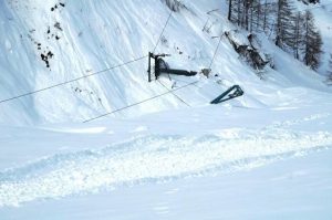 Maltempo/ Veneto: la neve sommerge la montagna nel Bellunese - punto