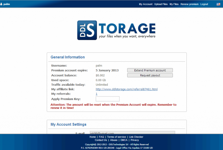 ddlstorage