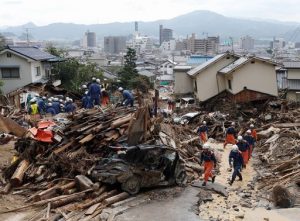 JAPAN-WEATHER-LANDSLIDE-DISASTER