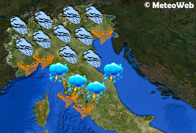 Previsioni Meteo Al Centro Nord Si Rischia Un Autunno Da Incubo