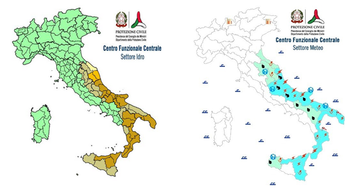 Allerta Meteo, Nuovo Avviso Della Protezione Civile: Ancora Forti Venti ...