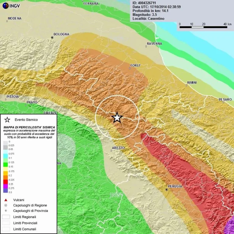 Terremoto Arezzo approfondimenti e news MeteoWeb