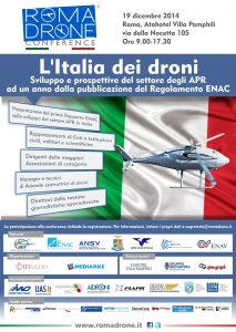 RomaDroneConf.ItaliaDroni_LocandinaConf3.121214