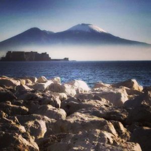 napoli vesuvio neve